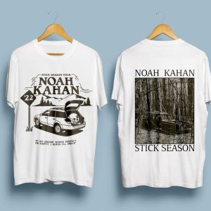 Sticky Season tour 2023 Noah Kahan double side print T-shirts, Noah Kahan SHIRT, Noah Kahan Stick Season T-shirt, Sticky Season Tour Shirt