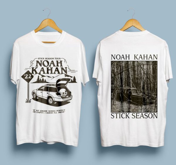 Sticky Season tour 2023 Noah Kahan double side print T-shirts, Noah Kahan SHIRT, Noah Kahan Stick Season T-shirt, Sticky Season Tour Shirt