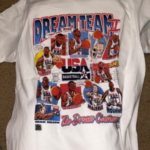 Vintage Dream Team (1992) NBA Unisex Tee Shirt, Shirt for Man Woman, Fan Gift, Vintage Shir