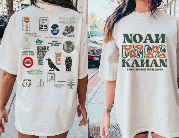 Noah Kahan Stick Season 2023 Tour Shirt, Noah Kahan Folk Pop Music Shirt, Noah Kahan Tour 2023 Album, Stick Season Shirt, Retro Vintage