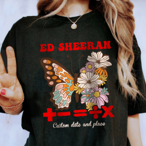 Butterfly Tshirt, Butterfly Equals Tour Shirts, the Mathematics World Tour Shirt, Custom Tshirt, Country Music Fan Shirt, 2023 Concert Shirt