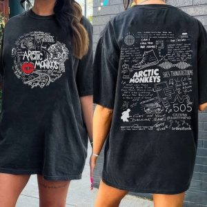 Vintage Arctic Monkeys North American Tour Shirt, Arctic Monkeys Tour 2023 Shirt, Arctic Monkeys Band Shirt, 2023 Music Concert Tour Shirt.