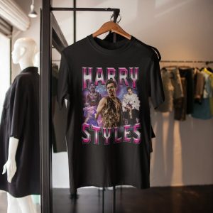 Vintage Bootleg Harry Styles Rap T-Shirt, Rapper Shirt, Unisex Ultra Cotton Tee, Harry Styles TShirt 2023