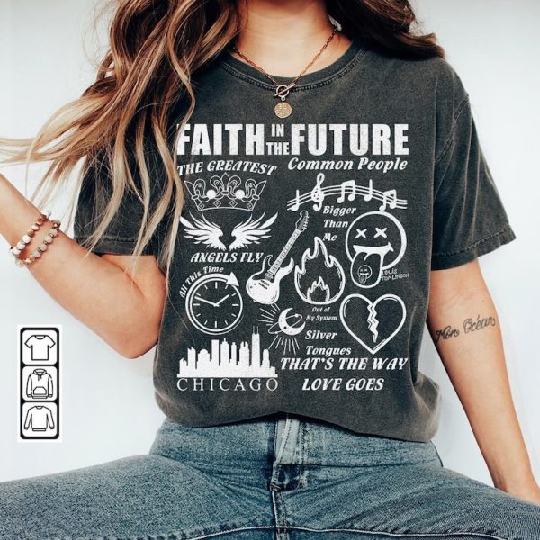 Louis Tomlinson Doodle Art Shirt, Vintage Louis Tomlinson Faith in the Future Album Lyric Art Tattoo Sweatshirt Hoodie Tour 2023