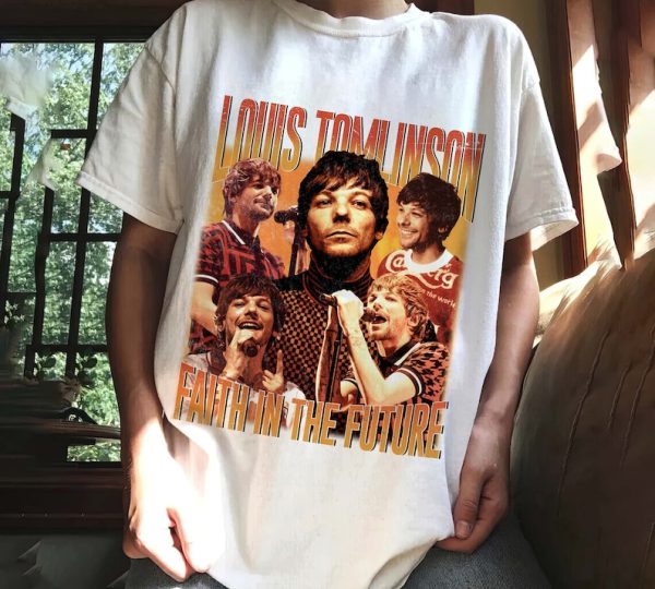 Louis tour Shirt, Faith In The Future 2023 Louis Shirt, tomlinson shirt,Faith In The Future Album Gift for fans unisex t-shirt