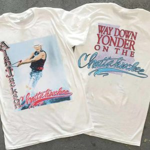 1992 Alan Jackson Way Down Yonder On The Chattahoochee Shirt, Alan Jackson Shirt, Gift For Fan, Music Shirt, Love Music Shirt.