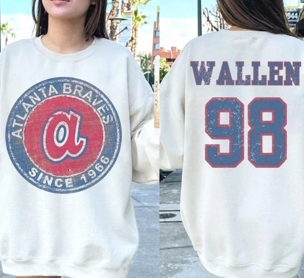 98 Braves Song shirt, Braves 98 Shirt, Morgan Wallen Shirt, Braves 98 Tee V2, 98 Braves T-Shirt, Wallen Country Music Shirt, Trendy Shirt