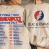 PERSONALIZED Comfort Colors Unisex Dead & Company Unisex T-Shirt | Final Tour 2023 With Stealie on Front | City or Venue and Date(s) On Back