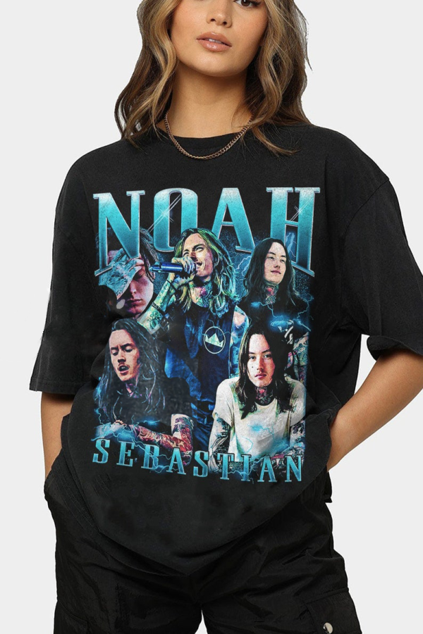 Limited Noah Sebastian Vintage T-shirt, Gift For Women and Man Unisex T-Shirt