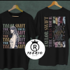 The Eras Tour T-shirt with Tour Dates | Taylor Swift Concert Merch | Swiftie Gift | Vintage Style Tee |Unisex Garment-Dyed