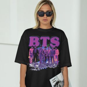 BTS TShirt, BTS Merch Tee, Bangtan Fan gift, Kpop Merch Jungkook shirt, Bootleg Vintage, Trending Shirt, Kpop shirt, Jimin Tshirt, BTS Fan