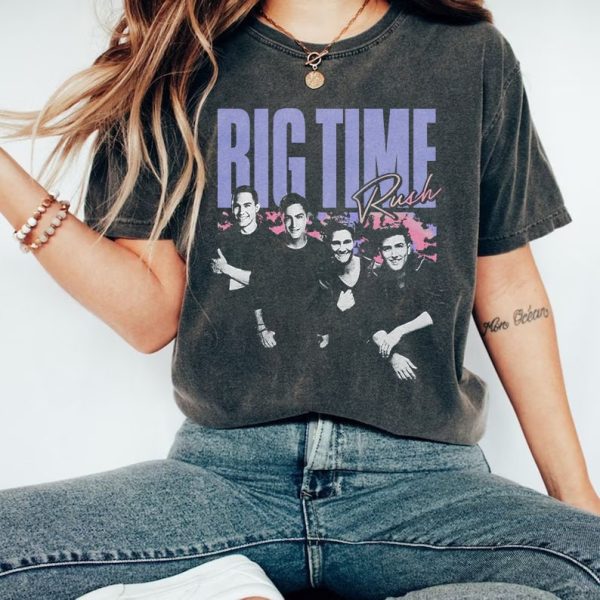 90s Vintage Big Time Rush Band Shirt, Big Time Rush Tee, Big Time Rush Vintage Sweatshirt Music, Pop Music Shirt, Pop Music Fan Merch