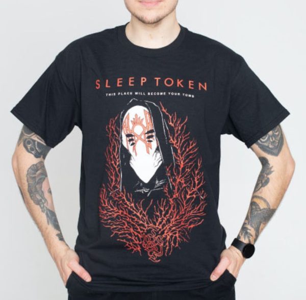 Sleep Token Portrait T-Shirt, Sleep Token Tour 2023 Shirt, Sleep Token Tour Merch, Sleep Token Rock Band Graphic Tee, Perfect Gift For Fans