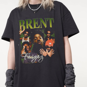 Brent Faiyaz Shirt Hip Hop 90s Vintage Retro Graphic Shirt, Hiphop RnB Rapper Homage Graphic Unisex Shirt, Bootleg Retro 90’s Fans Tee Gift