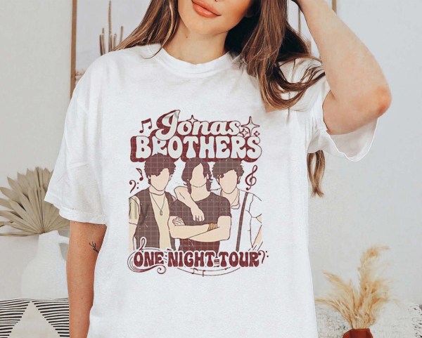 Retro Jonas Brothers The Eras Tour shirt,Joe Jonas Shirt, Nick Jonas Homage Tshirt, Kevin Jonas tees, Brothers Band Sweater