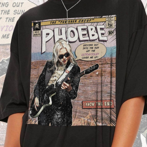 Phoebe Bridgers Punisher Album World Tour Tickey 2023 Shirt