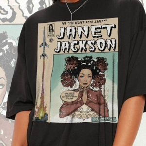 Janet Jackson Comic Shirt, Together Again Tour 2023 Shirt, Together Again Tour 2023 Tshirt, Music Tour 2023 Tshirt, Tour 2023 Shirt