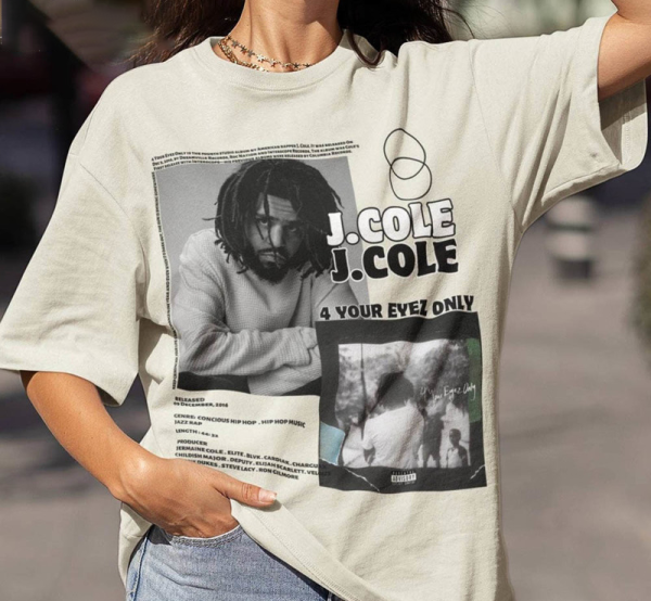 J Cole Shirt | J Cole Rapper Shirt | J Cole Bootleg Raptees 90s Shirt | Vintage J Cole Graphic Tee | JCole Merch T-Shirt | J Cole Shirt