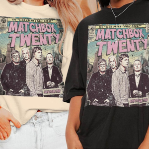 Matchbox Twenty Comic Album Shirt