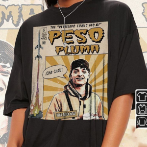 Peso Pluma Music Shirt, Peso Pluma Merch Gift For Fan Sweatshirt, Peso Pluma World Tour 2023 Shirt, Peso Pluma Concerts Fan Tee