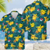 Korok Summer Hawaiian Shirt, Zelda Button Up, Zelda Majora and Korok Hawaiian Shirt, Legend of Zelda Shirt,Flora Of Hyrule Hawaiian Shirt