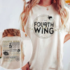 Basgiath War College Shirt | Fourth Wing Shirt Dragon Rider Violet Sorrengail Xaden Riorson Fantasy Bookish The Empyrean Series Booktok