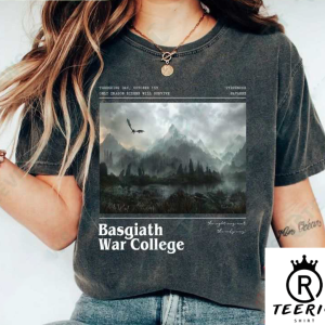 Basgiath War College Shirt | Fourth Wing Shirt Dragon Rider Violet Sorrengail Xaden Riorson Fantasy Bookish The Empyrean Series Booktok