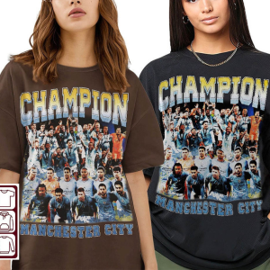 Manchester City Champions Shirt 22/23 3D Shirt, Gifts For Fans Mc Shirt , MC shirt,Manchester City Champion Tee,Man City SHirt,