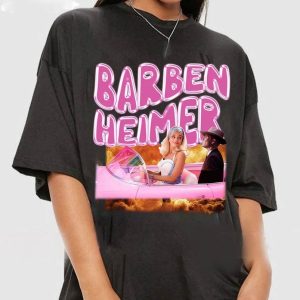 Oppenheimer Barbie Shirt, Barbieheimer Active Shirt, Funny Movie Shirt, Barbie Shirt, Oppenheimer Movie 2023 Shirt