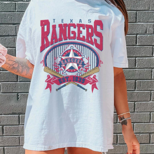 Vintage Texas Rangers T-shirt, Texas Baseball Shirt, Texas EST 1835 T-shirt, Vintage Baseball Fan Shirt