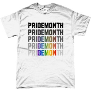 Pride Month Demon Unisex T-shirt, Pride Meme LGBTQIA+ Funny Camp Gift, Gay Lesbian Pride Season Crewneck Tee