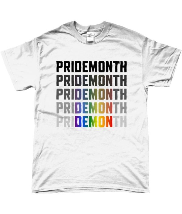 Pride Month Demon Unisex T-shirt, Pride Meme LGBTQIA+ Funny Camp Gift, Gay Lesbian Pride Season Crewneck Tee