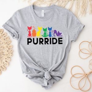 Purride Shirt, Pride Cat Mom Shirt, LGBTQ Shirt, Pride Month Shirt, Pride Shirt, LGBTQ Shirt, LGBTQ Shirt For Pride, Pride Celebration