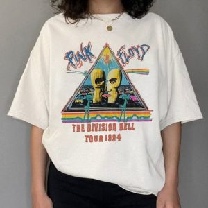 Pink Floyd The Division Bell Tour 1994 T Shirt, Vtg 90s Pink Floyd World Tour Concert Shirt, The Division Bell Tour Shirt