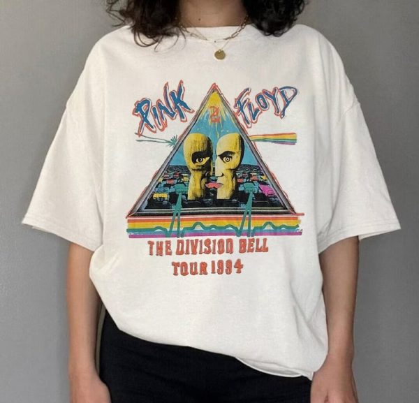 Pink Floyd The Division Bell Tour 1994 T Shirt, Vtg 90s Pink Floyd World Tour Concert Shirt, The Division Bell Tour Shirt