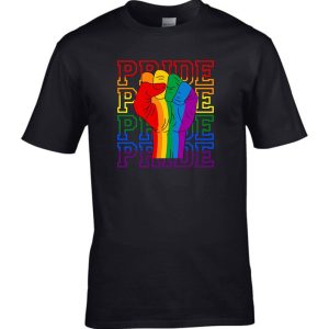 Pride t-shirt, Hands Print Love Gay Pride T Shirt, Gay t-shirt, Lesbian t-shirt, Lgbtq Tee, Rainbow T-shirt, Gay Pride gift, LGBTQ shirt