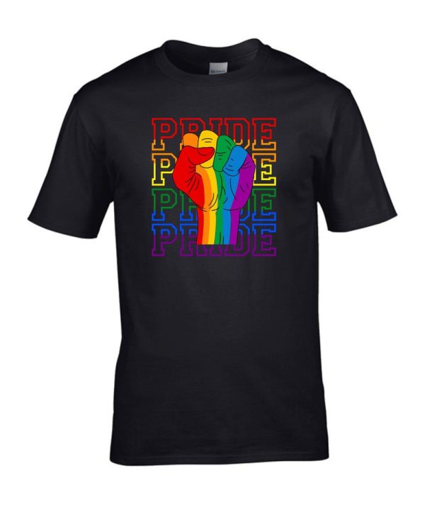 Pride t-shirt, Hands Print Love Gay Pride T Shirt, Gay t-shirt, Lesbian t-shirt, Lgbtq Tee, Rainbow T-shirt, Gay Pride gift, LGBTQ shirt