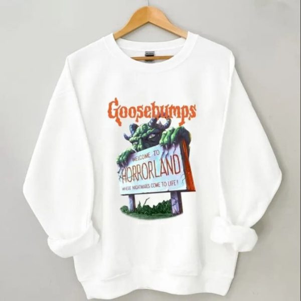 Goose Bumps 90s vintage shirt, Goosebumps Zombie Shirt, Halloween Shirt, Spooky Shirt, Fall Shirt, Halloween Vintage T-Shirt, Horror Movie