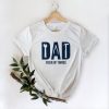 Personalized Dad T Shirt, Papa Shirt With Kids Name, Custom Grandpa Tee Shirt Kids Grab Papa Hands, ustom Kid names Gift for Daddy Papa