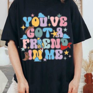 Disney Toy Story You’ve Got A Friend In Me Comfort Colors® Shirt, Disney Toy Story Vintage Shirt, Disney Toy Story Qoutes Shirt