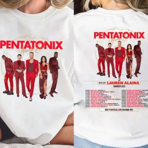 Pentatonix The World Tour Summer 2023 T-Shirt Sweatshirt, Pentatonix Tour 2023 Shirt, Pentatonix World Tour Shirt, 2023 Music Festival