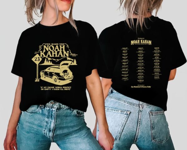 Noah Kahan 2023 tour dates shirt, Noah Kahan Shirt, Noah Kahan Stick Season Summer Tour 2023 Shirt, Concert Tour Shirt, Noah Kahan Fan Gifts