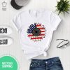 American Flag T-Shirt, USA Flag Fingerprints Tees, Patriotic Day, 4th of July Tees, Independence Day Shirt, USA Flag Graphic Tee, I Love USA