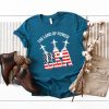 American Flag T-Shirt, USA Flag Fingerprints Tees, Patriotic Day, 4th of July Tees, Independence Day Shirt, USA Flag Graphic Tee, I Love USA