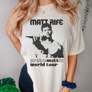 Matt Rife World Tour Shirt, Problematic World Tour Tshirt, Matt Rife Fan shirt