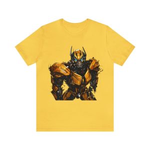 Transformers Bumblebee Fan Art T-shirt,Bumblebee Character Design Tee,Transformers Inspired Apparel