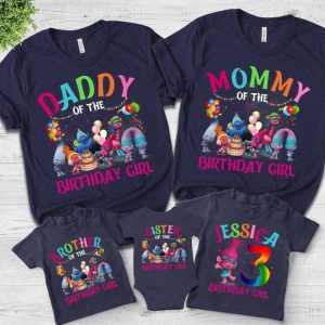 Personalized The Animated Musical Movie Birthday Shirts, Family Matching Birthday Shirt