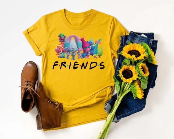 Disney Trolls Friends Shirt, Disneyland Shirt, Disney Matching Shirts, Disney Shirt, Disneyworld Shirt, Disney Vacation