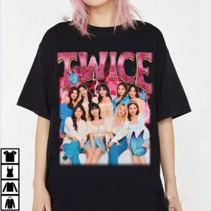 Twice Retro Bootleg T-shirt, Twice Shirt, Kpop Shirt, Kpop Merch, Twice Clothing, Kpop Gift for Fans, Ready To Be Concert 2023