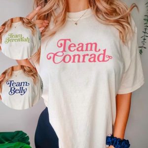 Team Conrad – Team Jeremiah – Team Belly Shirt, The Summer I Turned Pretty Shirt,Cousin Beach T-Shirt,Summer Trending T Shirt,North Carolina